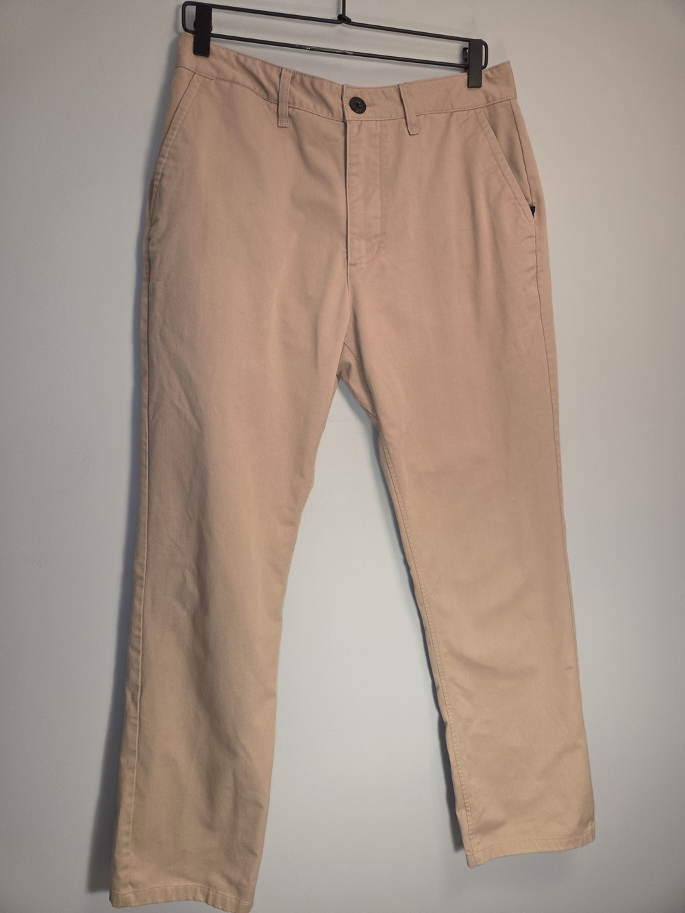 Nike SB Mens Chino Pants Size 32 M Khaki Beige Stretch Skate Straight.